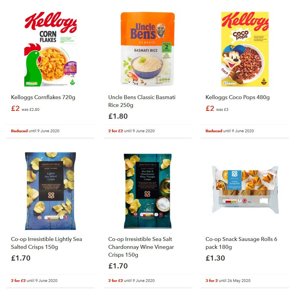 Co-op Food Offers from 23 May