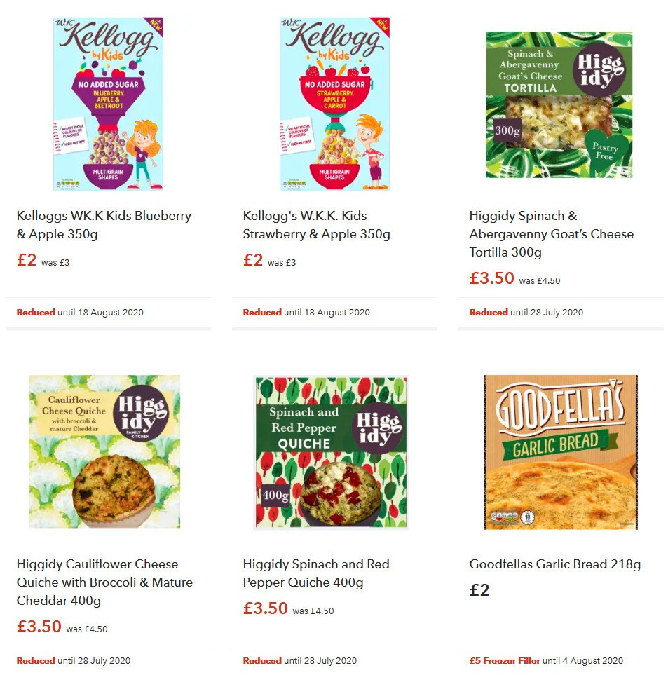 Co-op Food Offers from 18 July