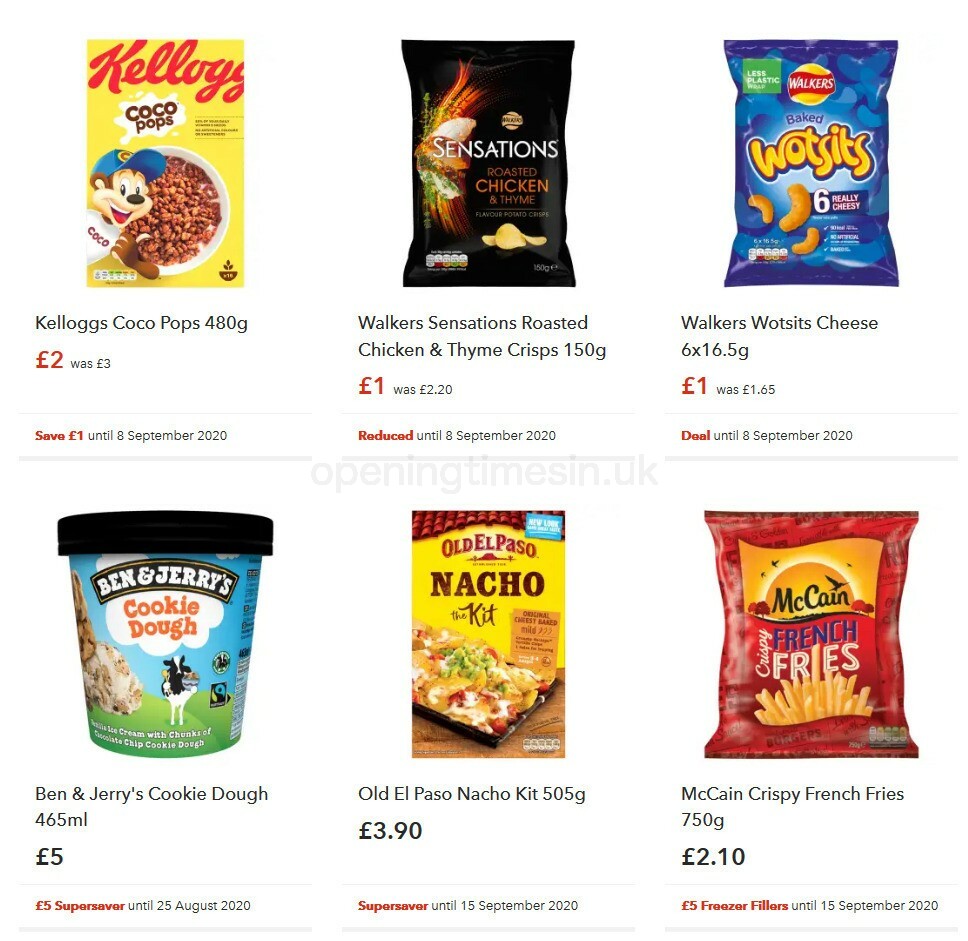Co-op Food Offers from 26 August