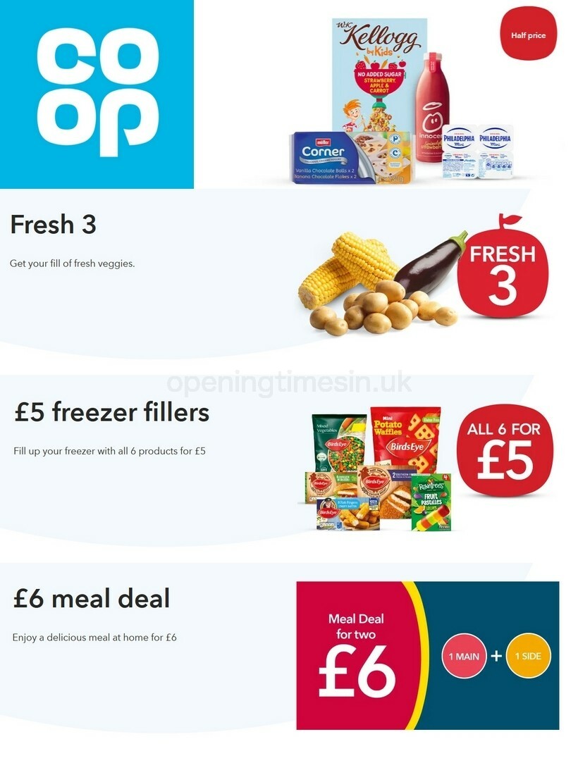 Co-op Food Offers from 16 September