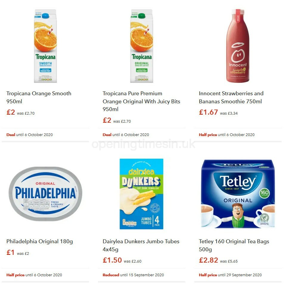 Co-op Food Offers from 16 September