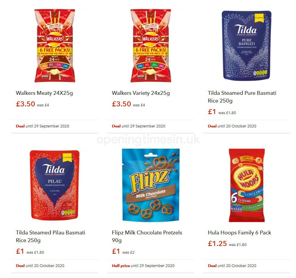 Co-op Food Offers from 16 September