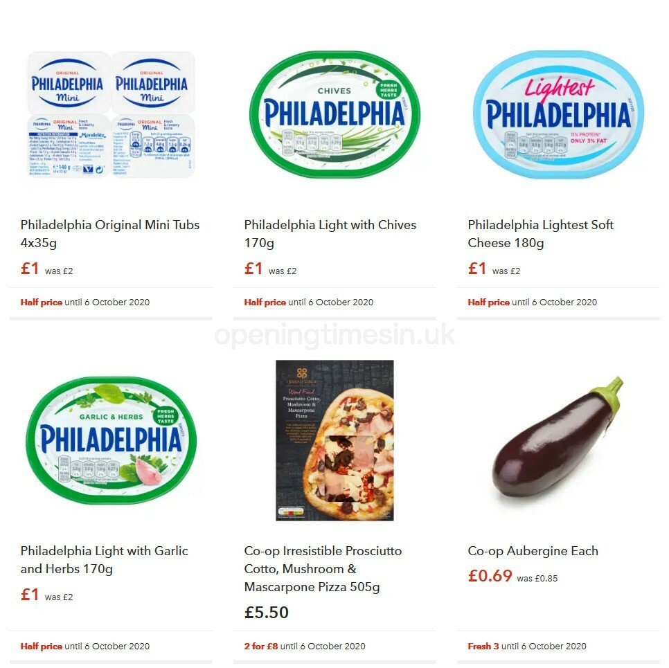 Co-op Food Offers from 16 September