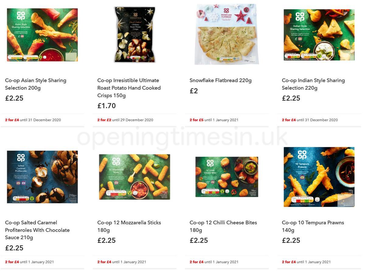 Co-op Food Offers from 9 December