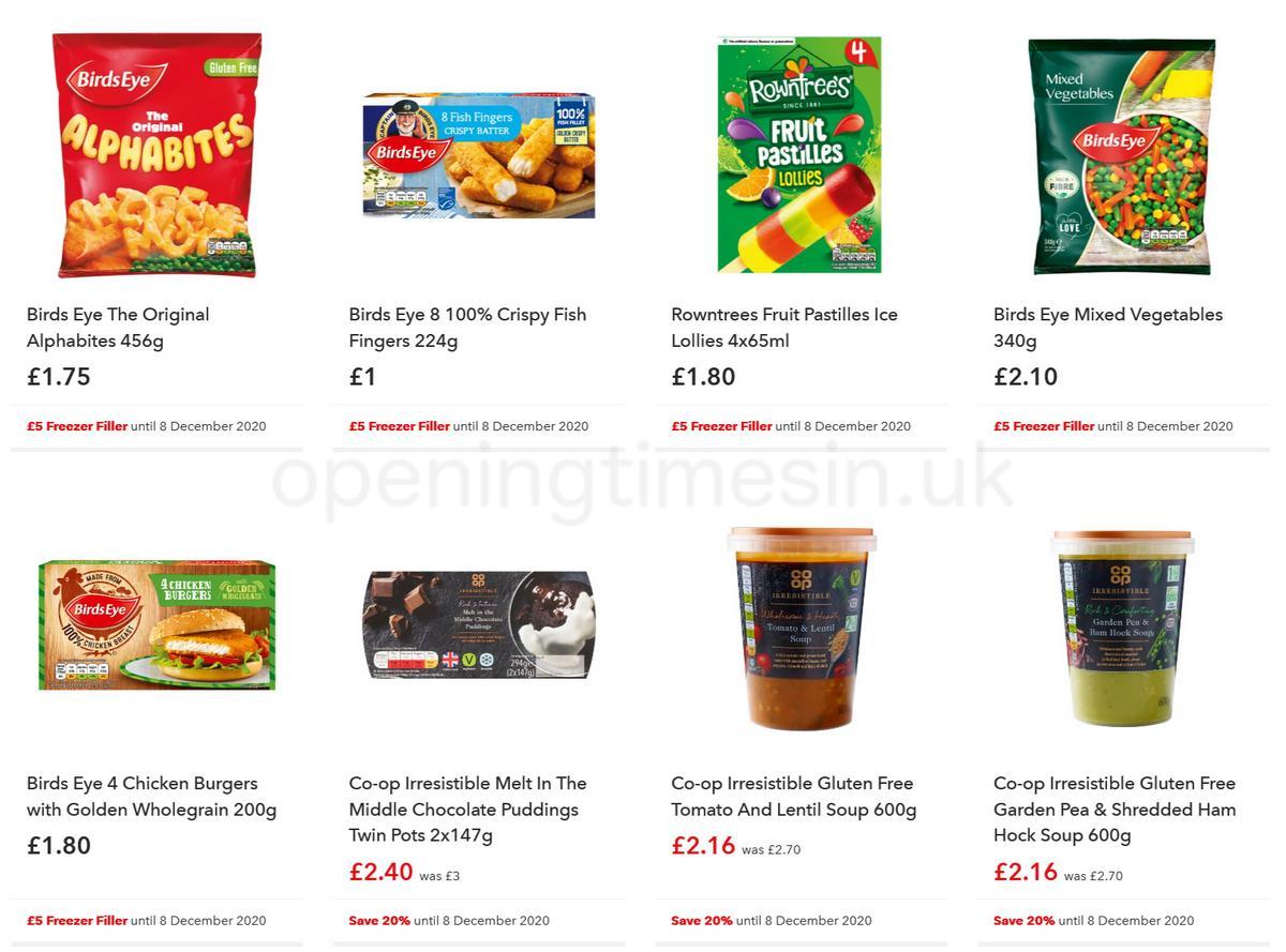 Co-op Food Offers from 9 December