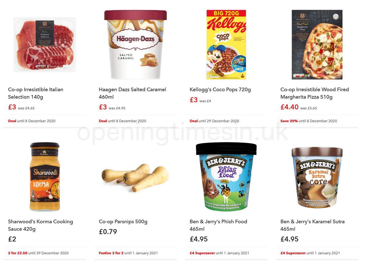 Co-op Food Offers from 9 December
