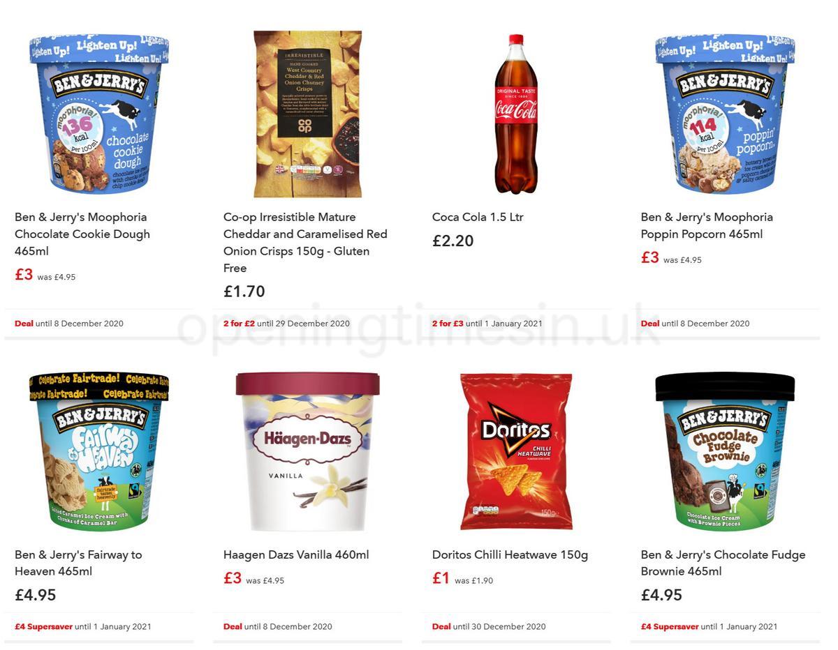 Co-op Food Offers from 9 December
