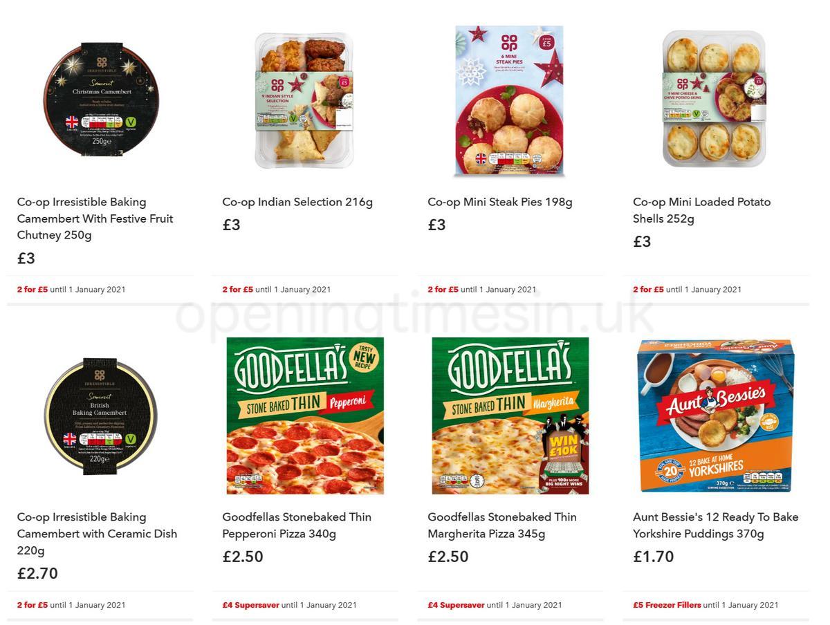 Co-op Food Offers from 9 December