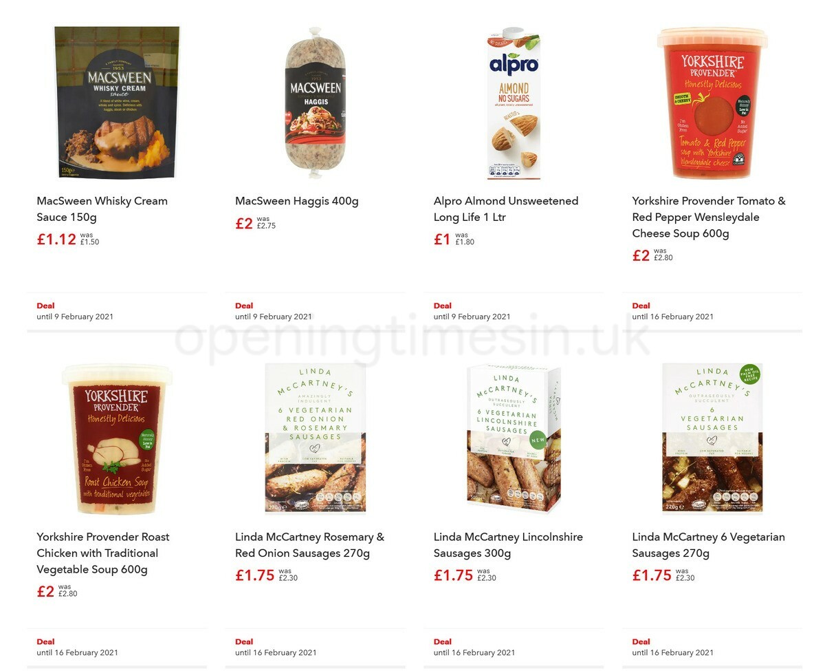 Co-op Food Offers from 27 January