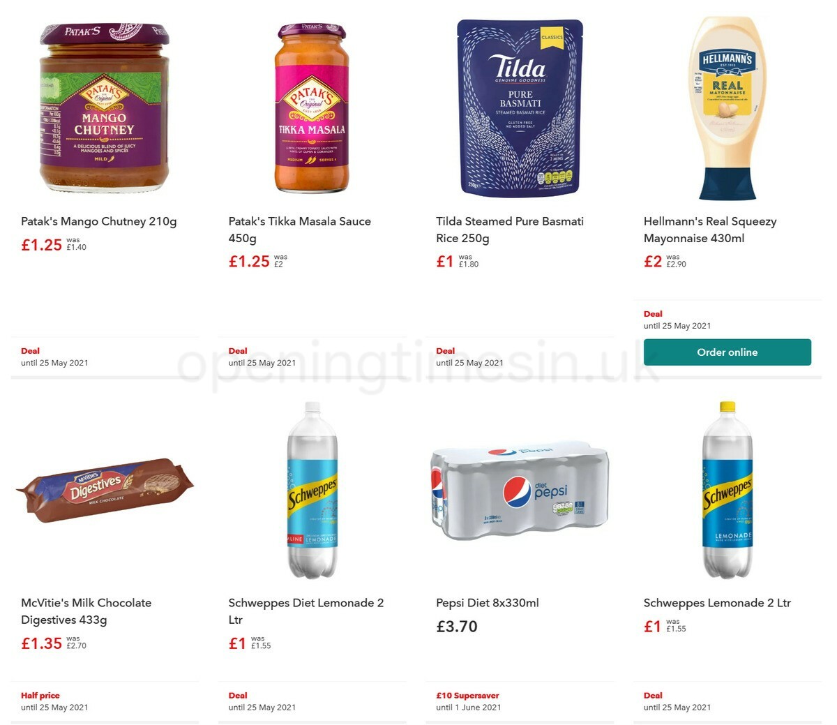 Co-op Food Offers from 12 May