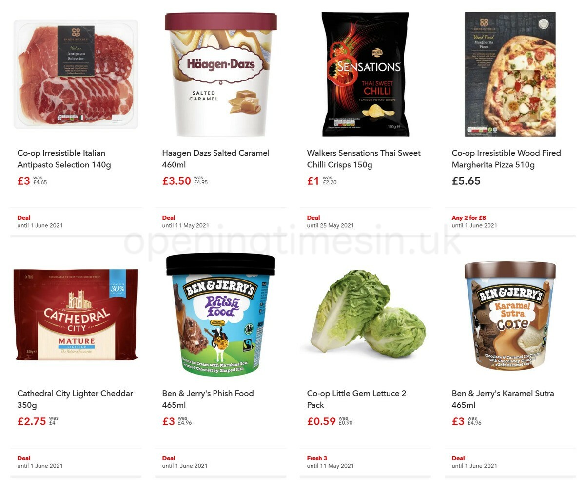 Co-op Food Offers from 12 May