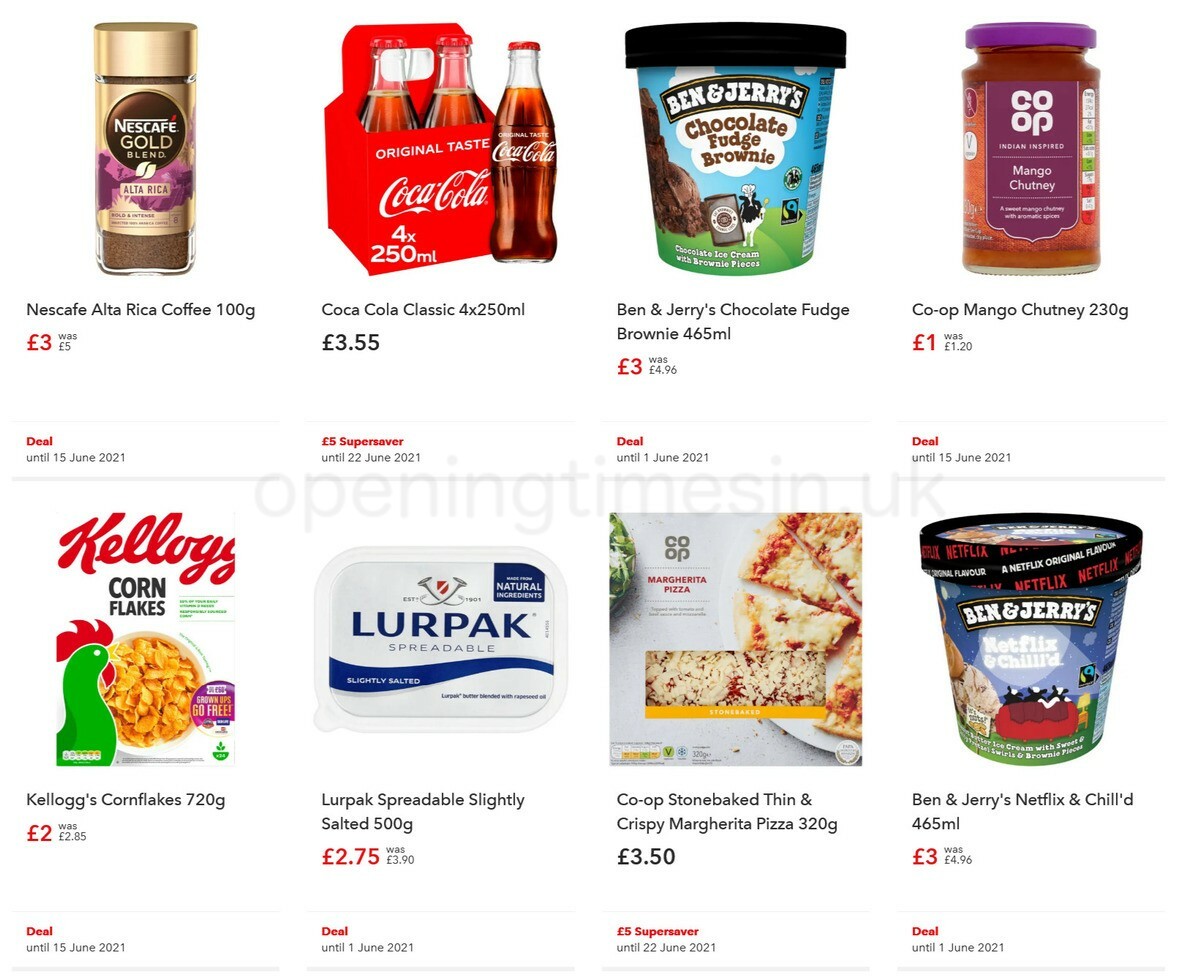 Co-op Food Offers from 2 June