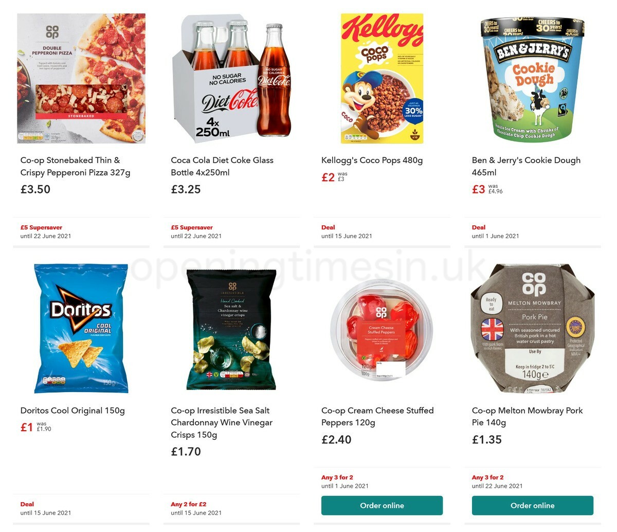 Co-op Food Offers from 2 June