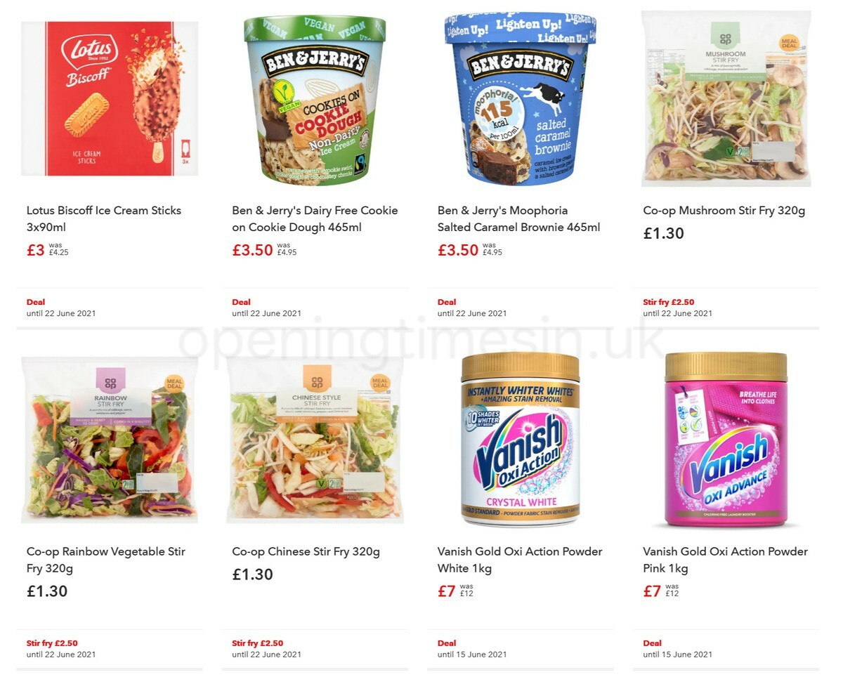 Co-op Food Offers from 2 June