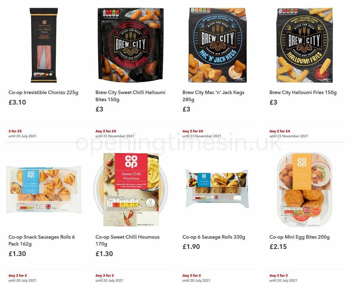 Co-op Food Offers from 23 June