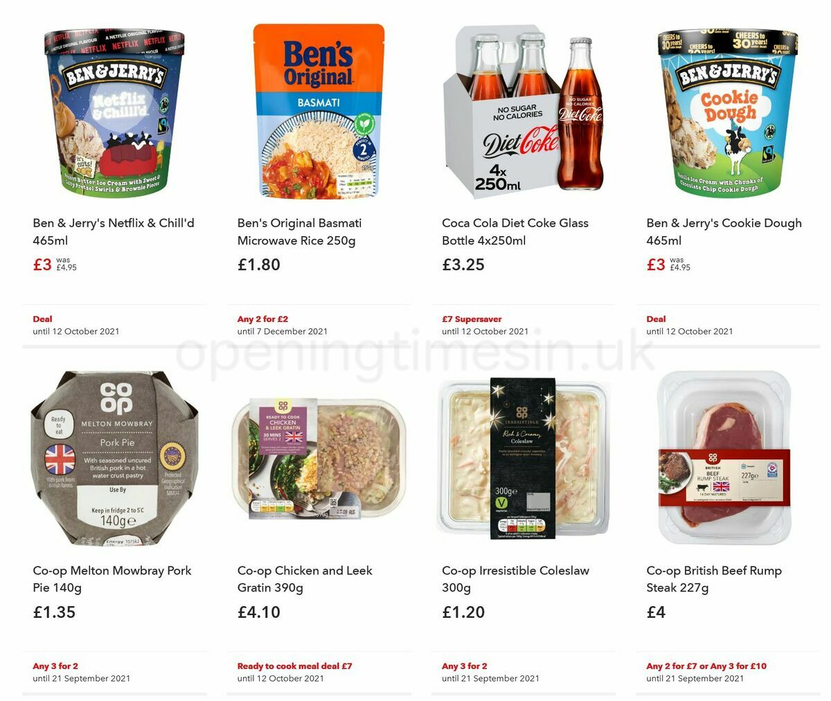 Co-op Food Offers from 22 September