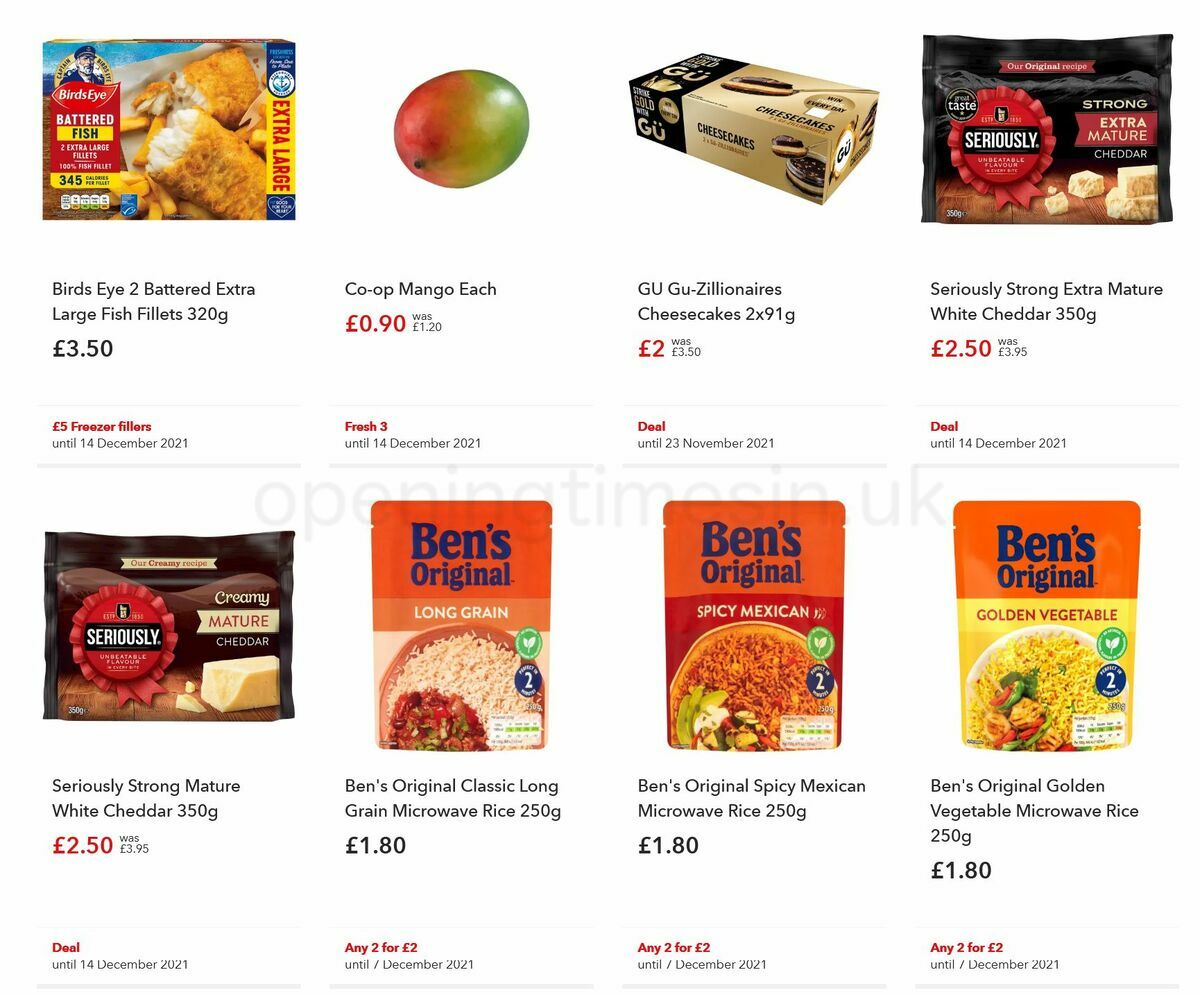 Co-op Food Offers from 24 November