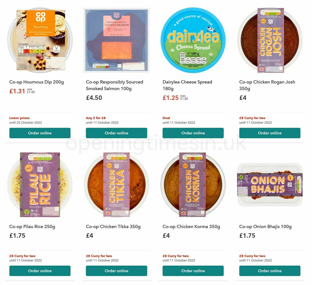 Co-op Food Offers from 21 September