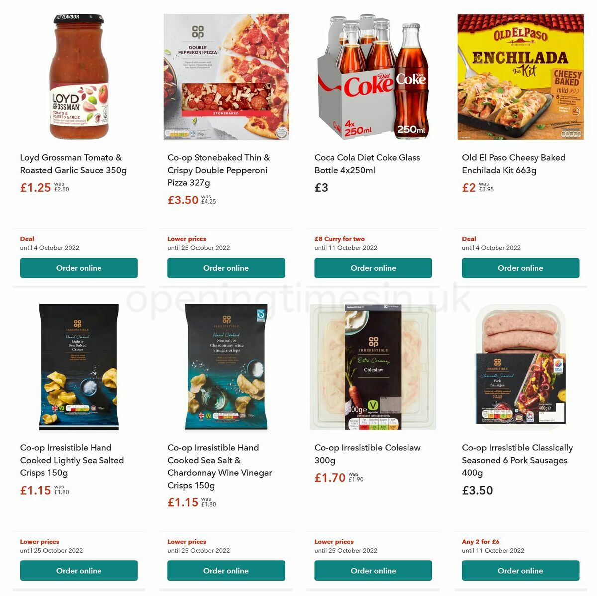 Co-op Food Offers from 21 September