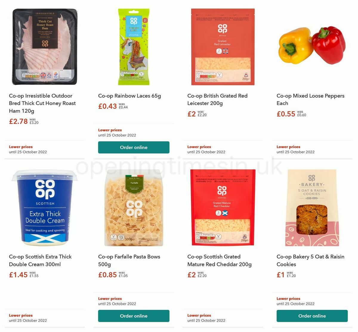 Co-op Food Offers from 21 September