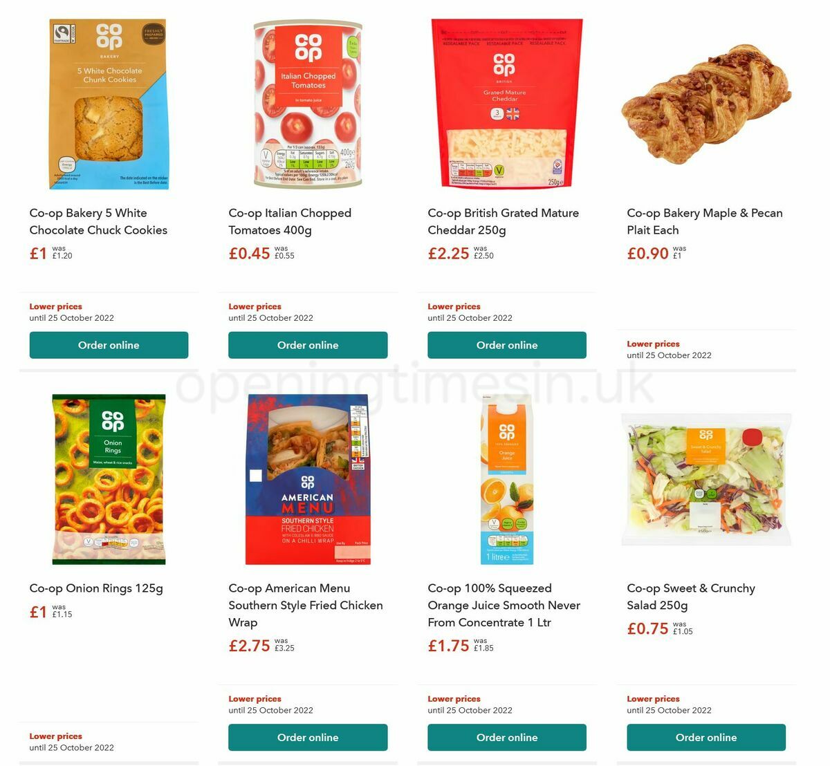 Co-op Food Offers from 21 September