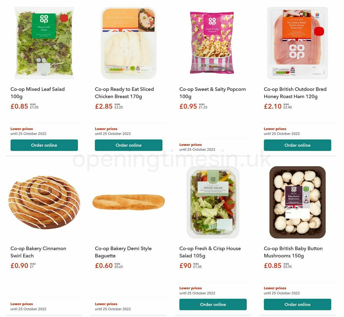 Co-op Food Offers from 21 September
