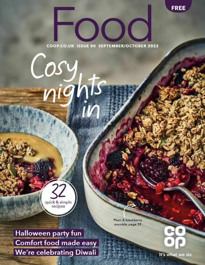 Co-op Food Food Magazine September/October Offers from 1 September
