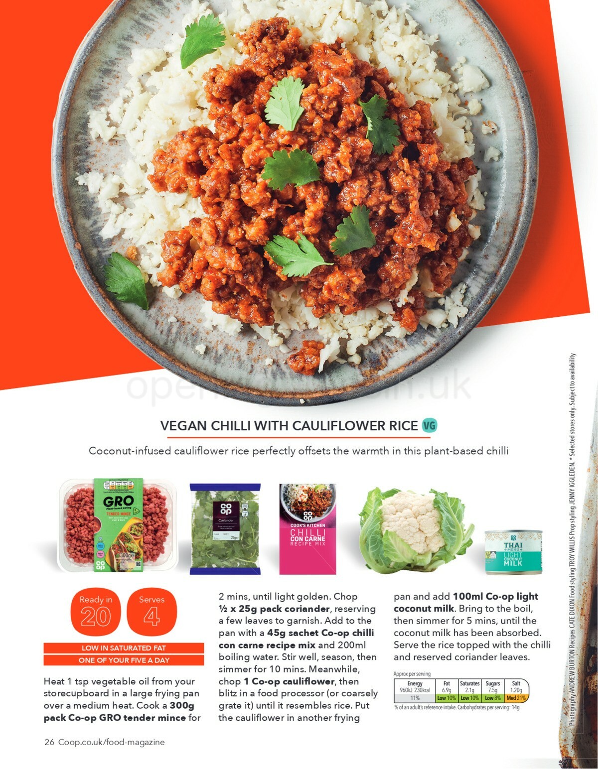 Co-op Food Food Magazine September/October Offers from 1 September