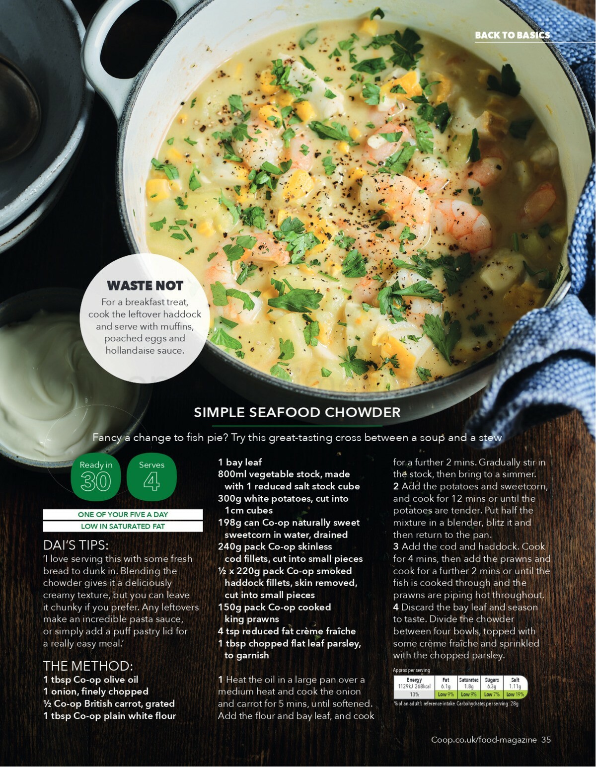 Co-op Food Food Magazine September/October Offers from 1 September