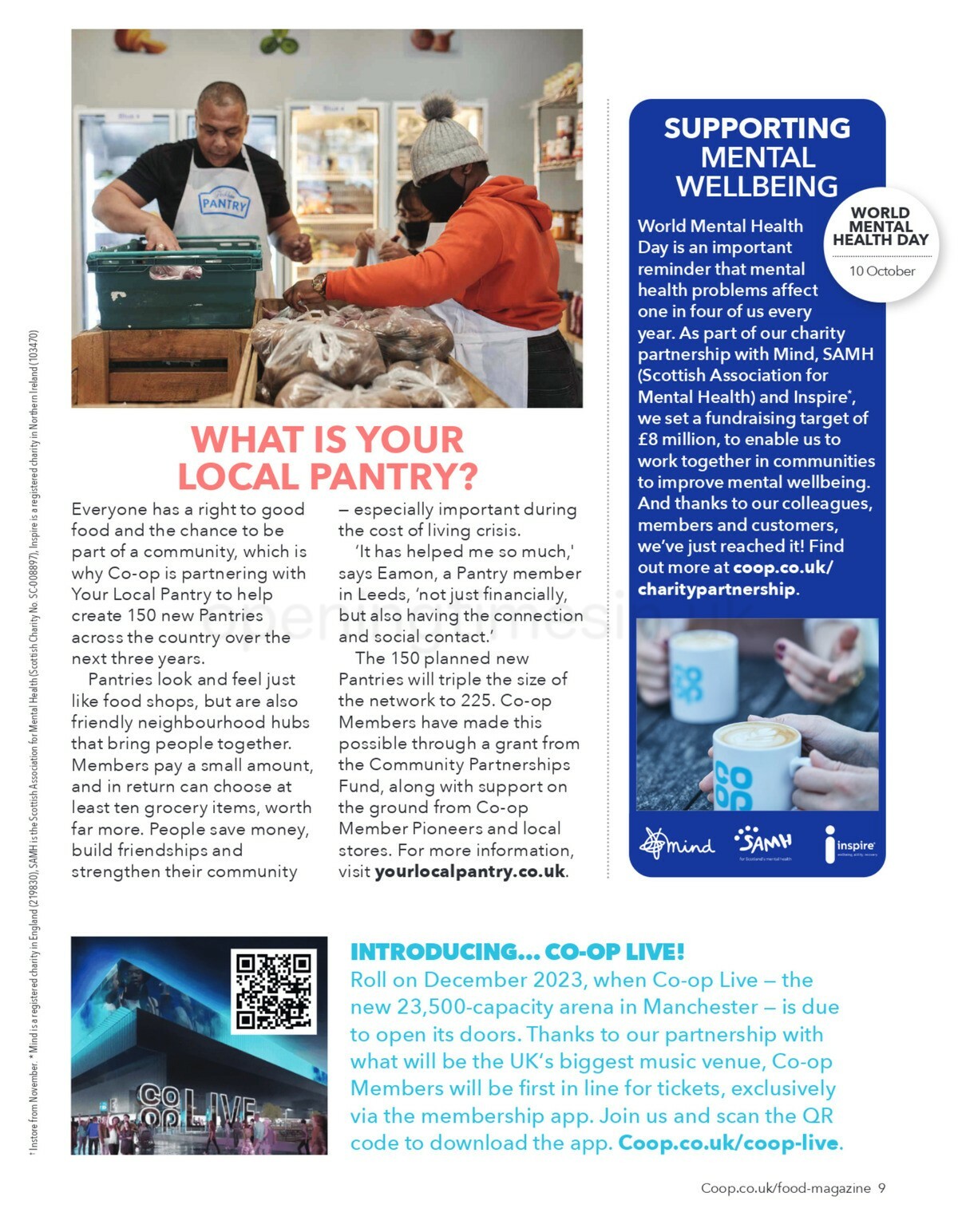 Co-op Food Food Magazine September/October Offers from 1 September