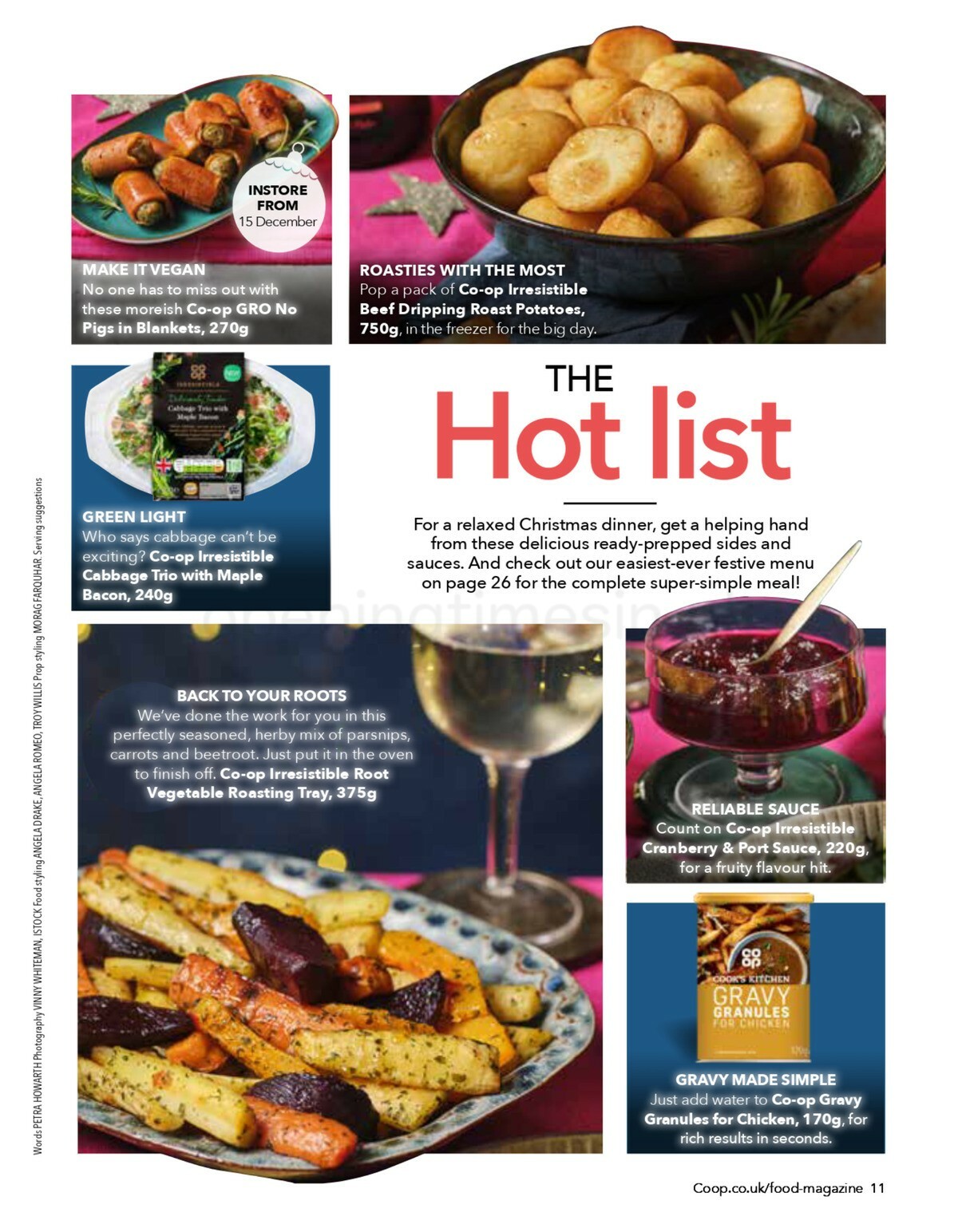 Co-op Food Magazine November/December Offers from 1 November