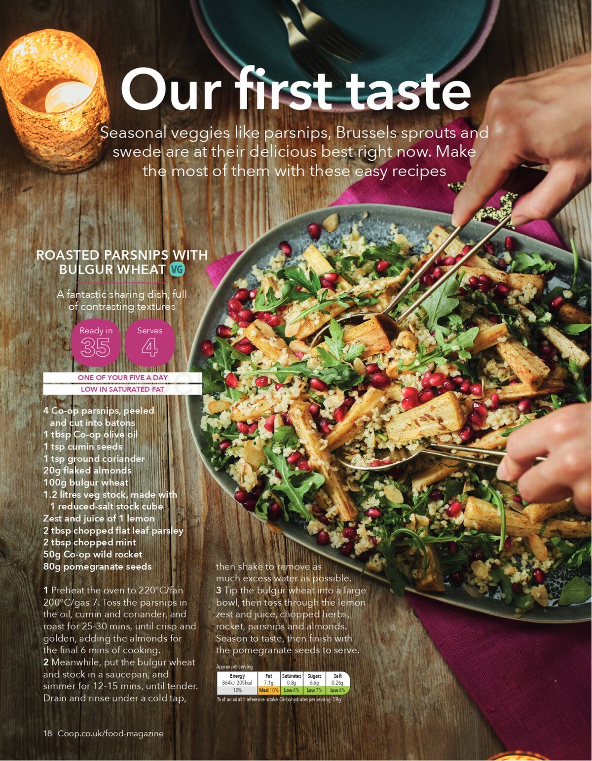 Co-op Food Magazine November/December Offers from 1 November