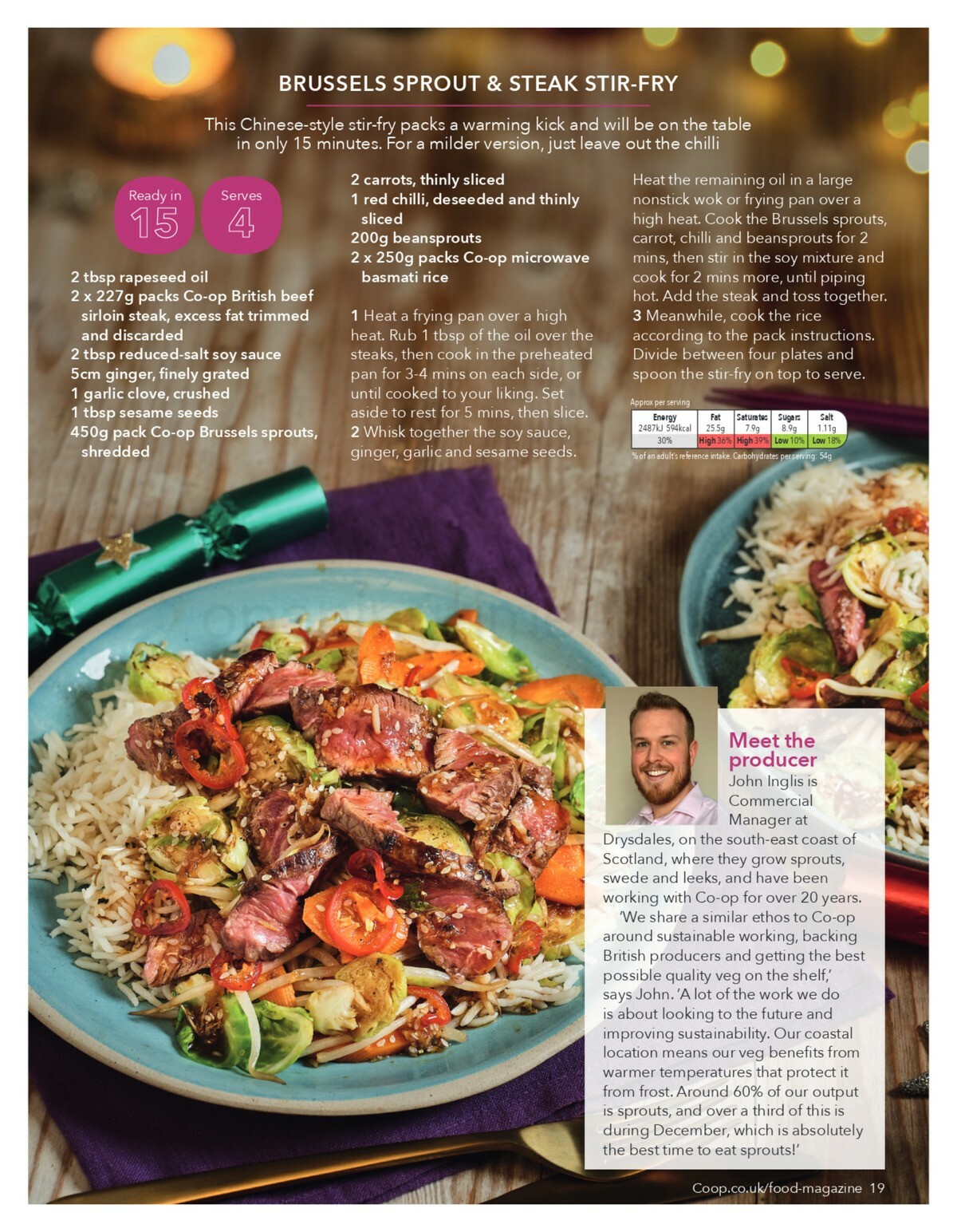 Co-op Food Magazine November/December Offers from 1 November