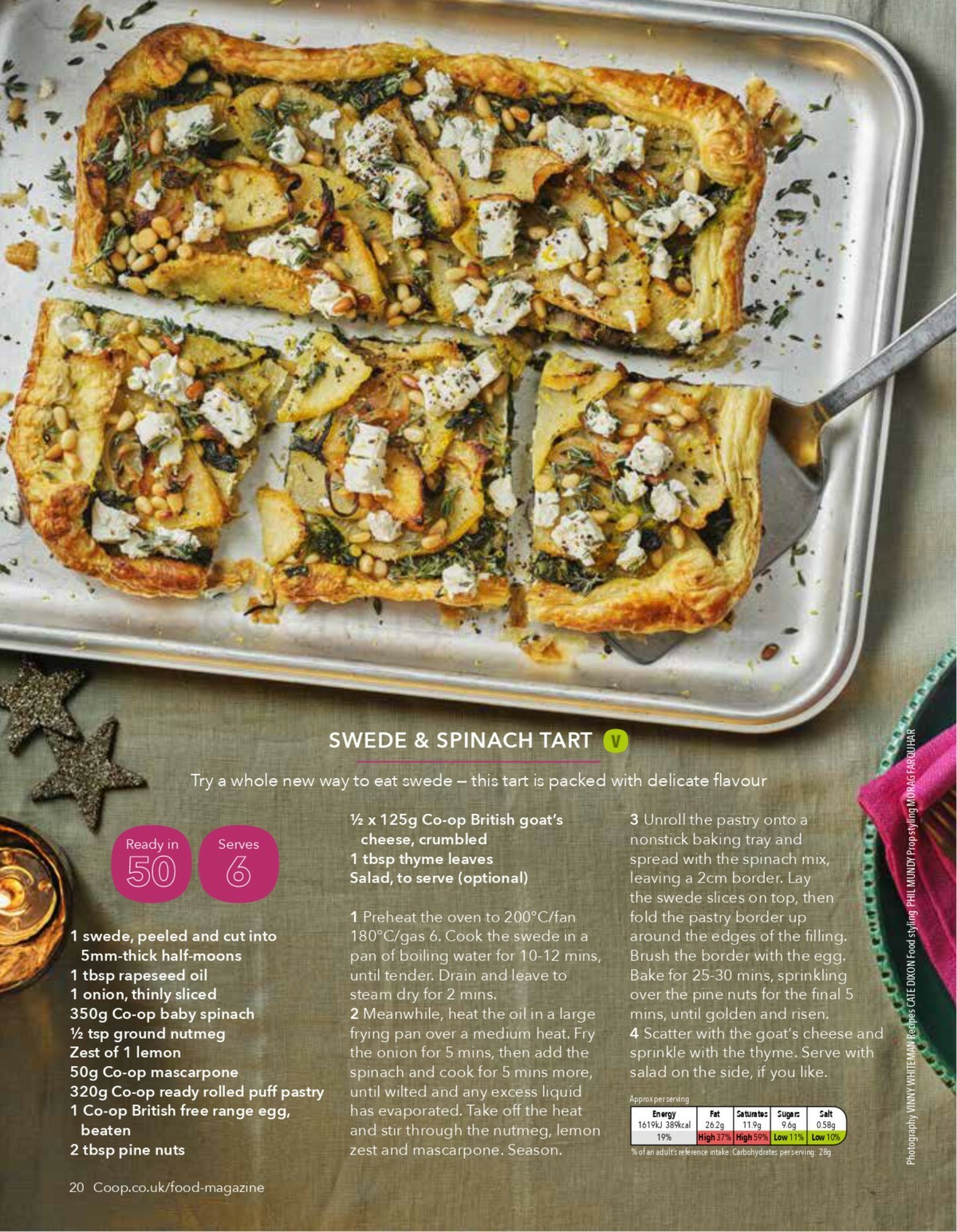 Co-op Food Magazine November/December Offers from 1 November