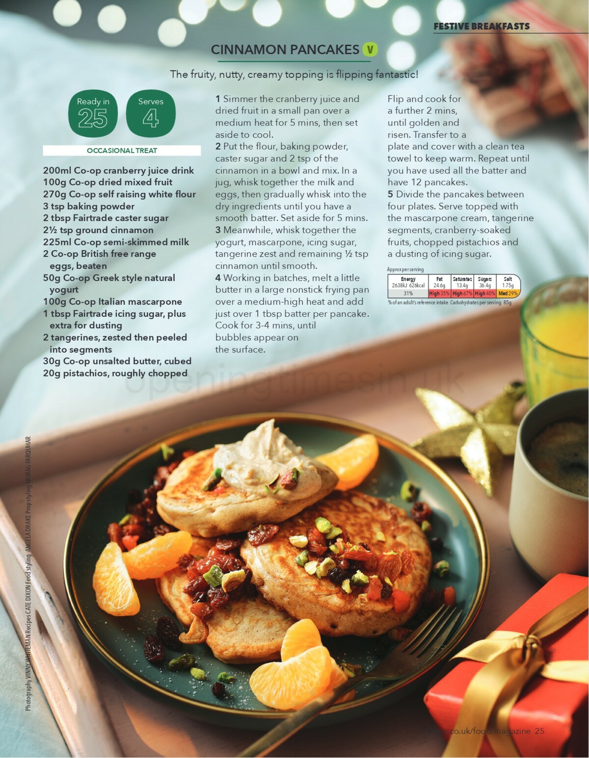 Co-op Food Magazine November/December Offers from 1 November