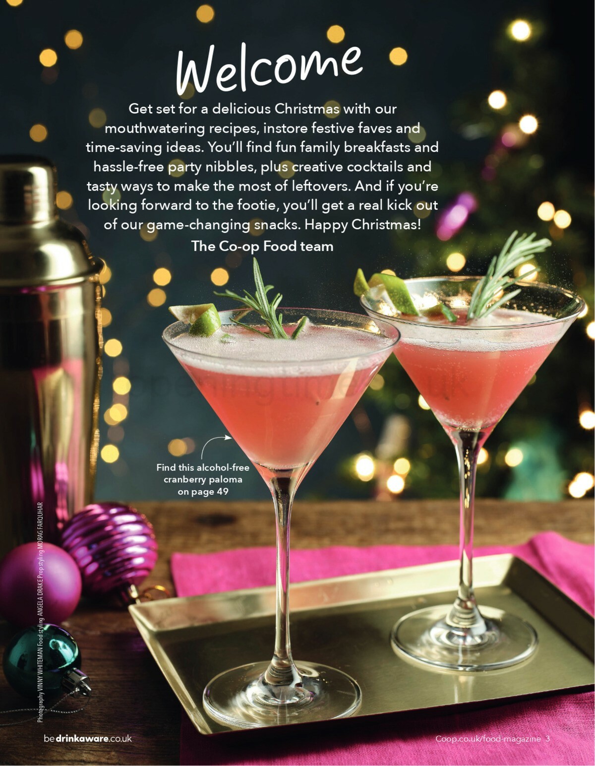 Co-op Food Magazine November/December Offers from 1 November