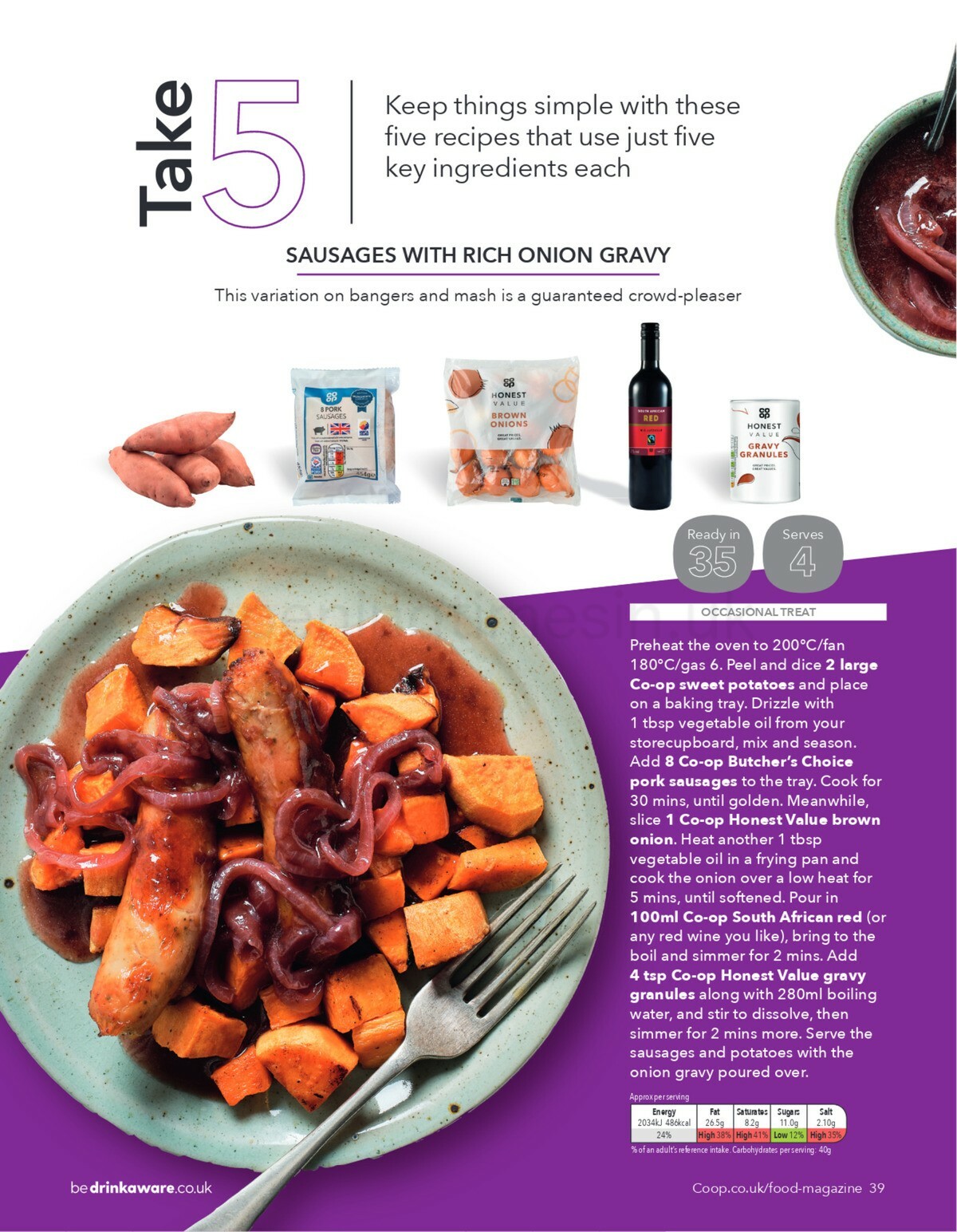 Co-op Food Magazine November/December Offers from 1 November