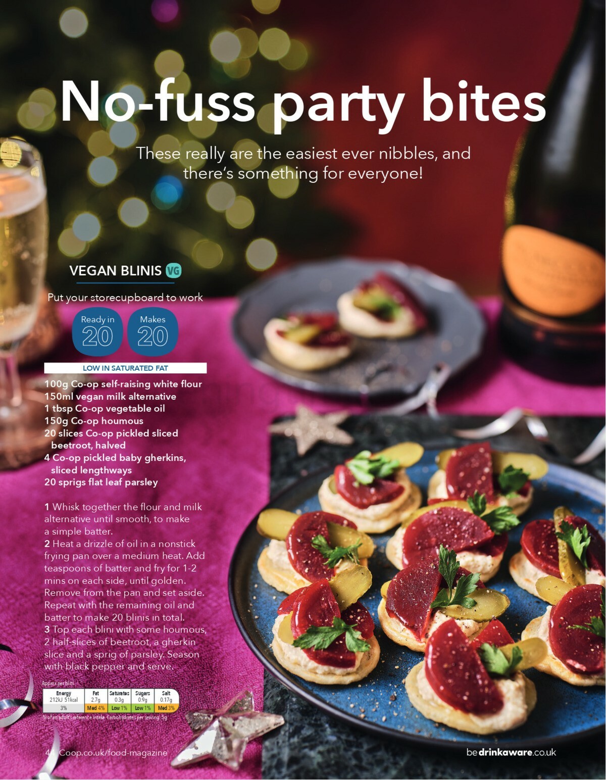 Co-op Food Magazine November/December Offers from 1 November