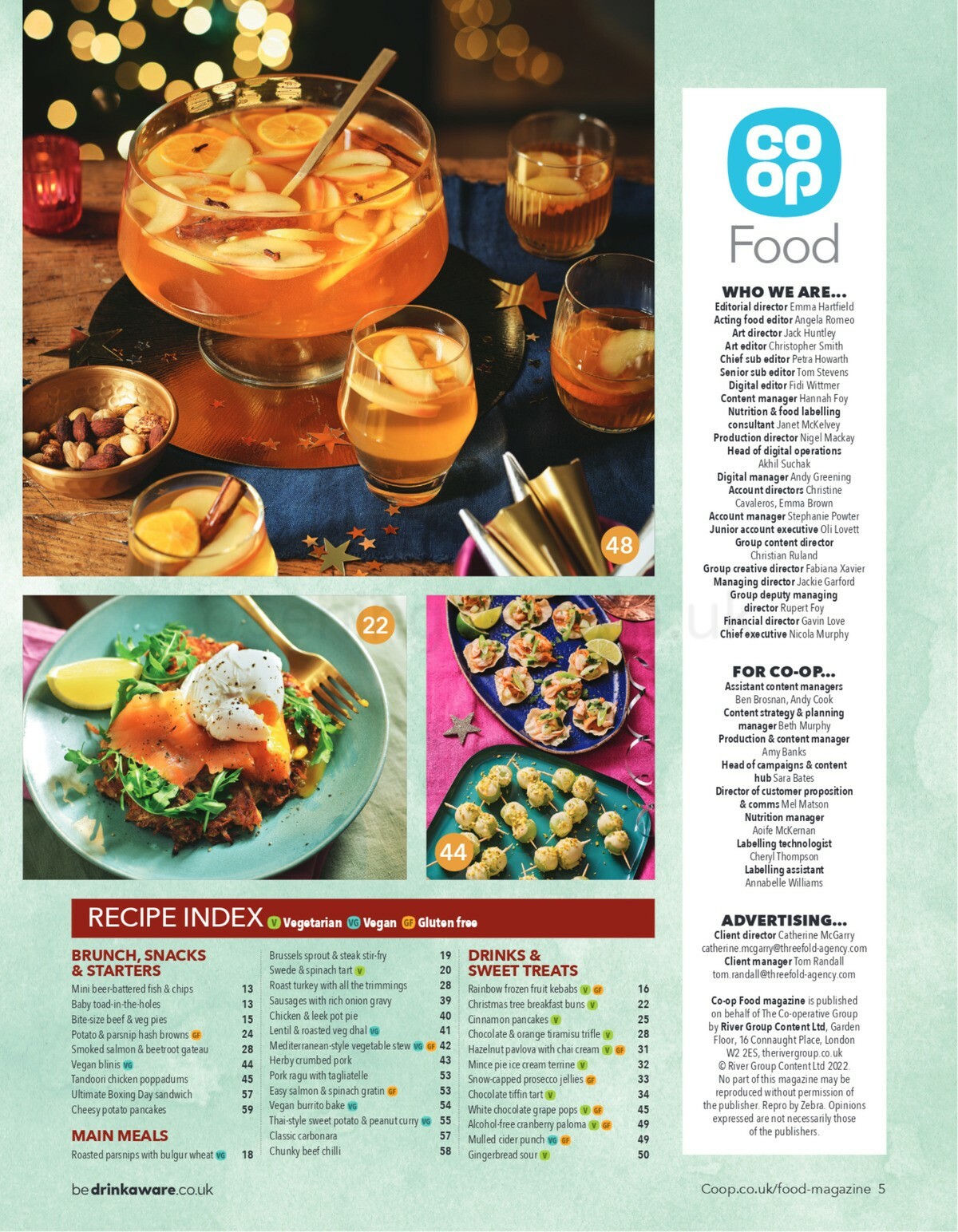 Co-op Food Magazine November/December Offers from 1 November