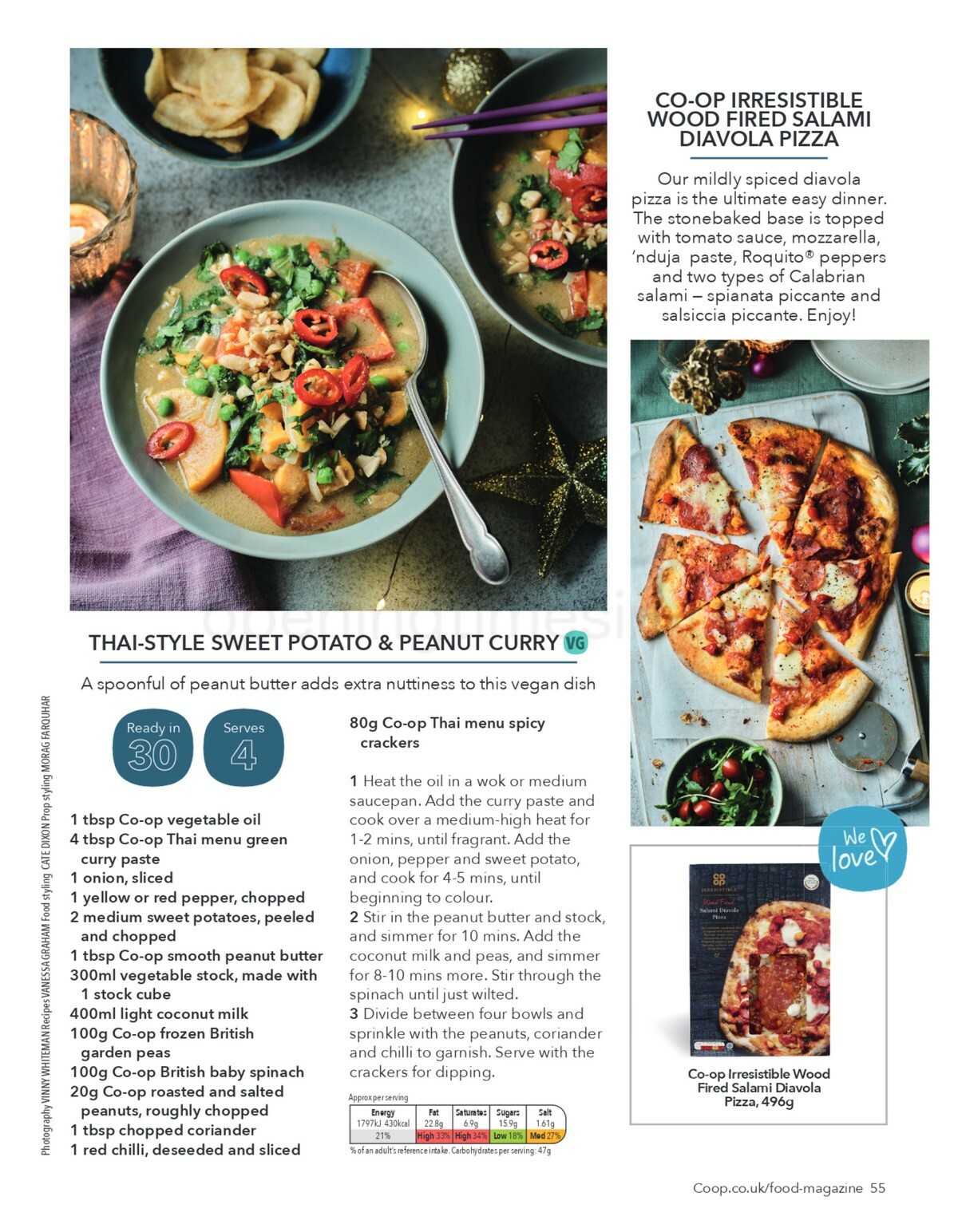 Co-op Food Magazine November/December Offers from 1 November