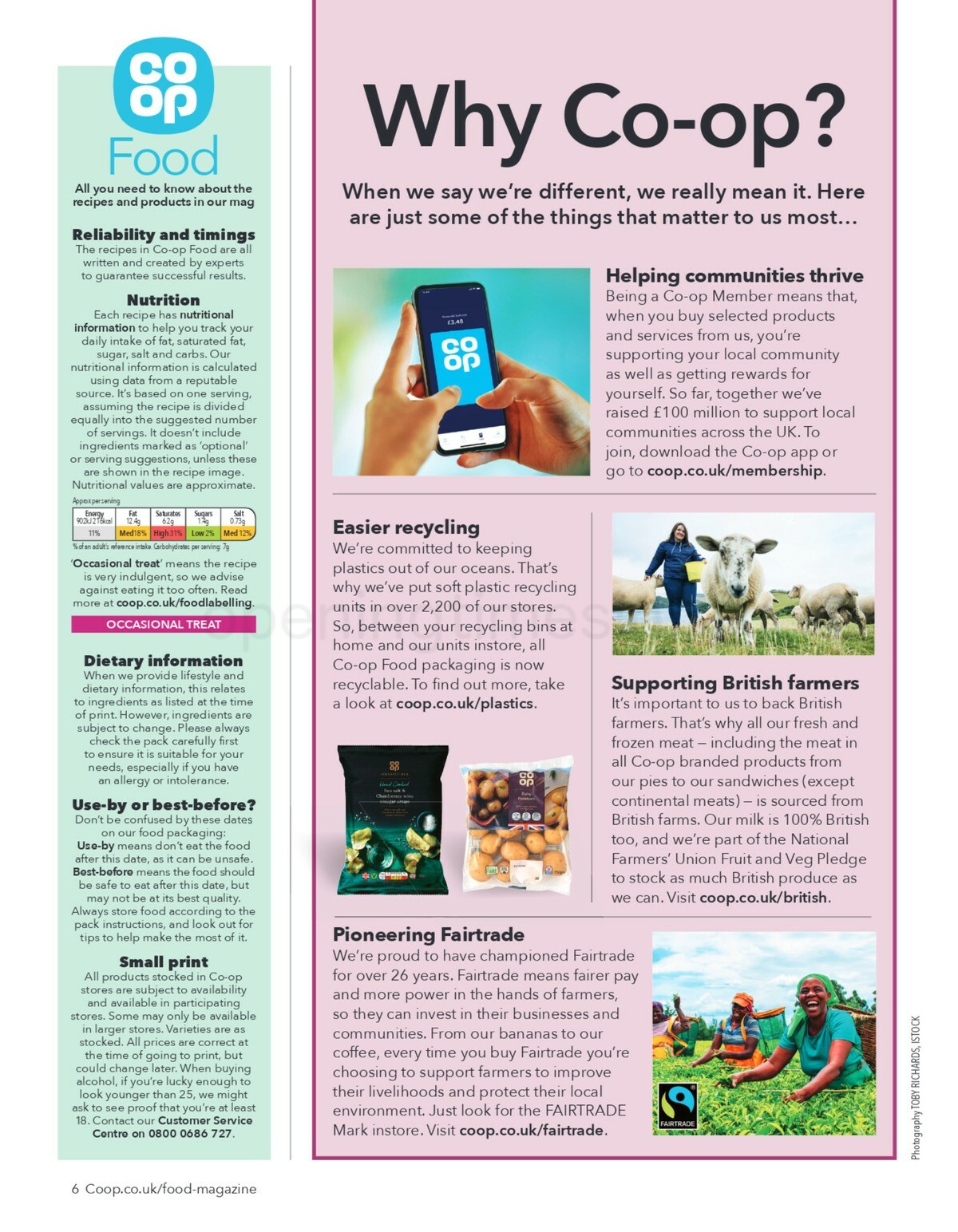 Co-op Food Magazine November/December Offers from 1 November