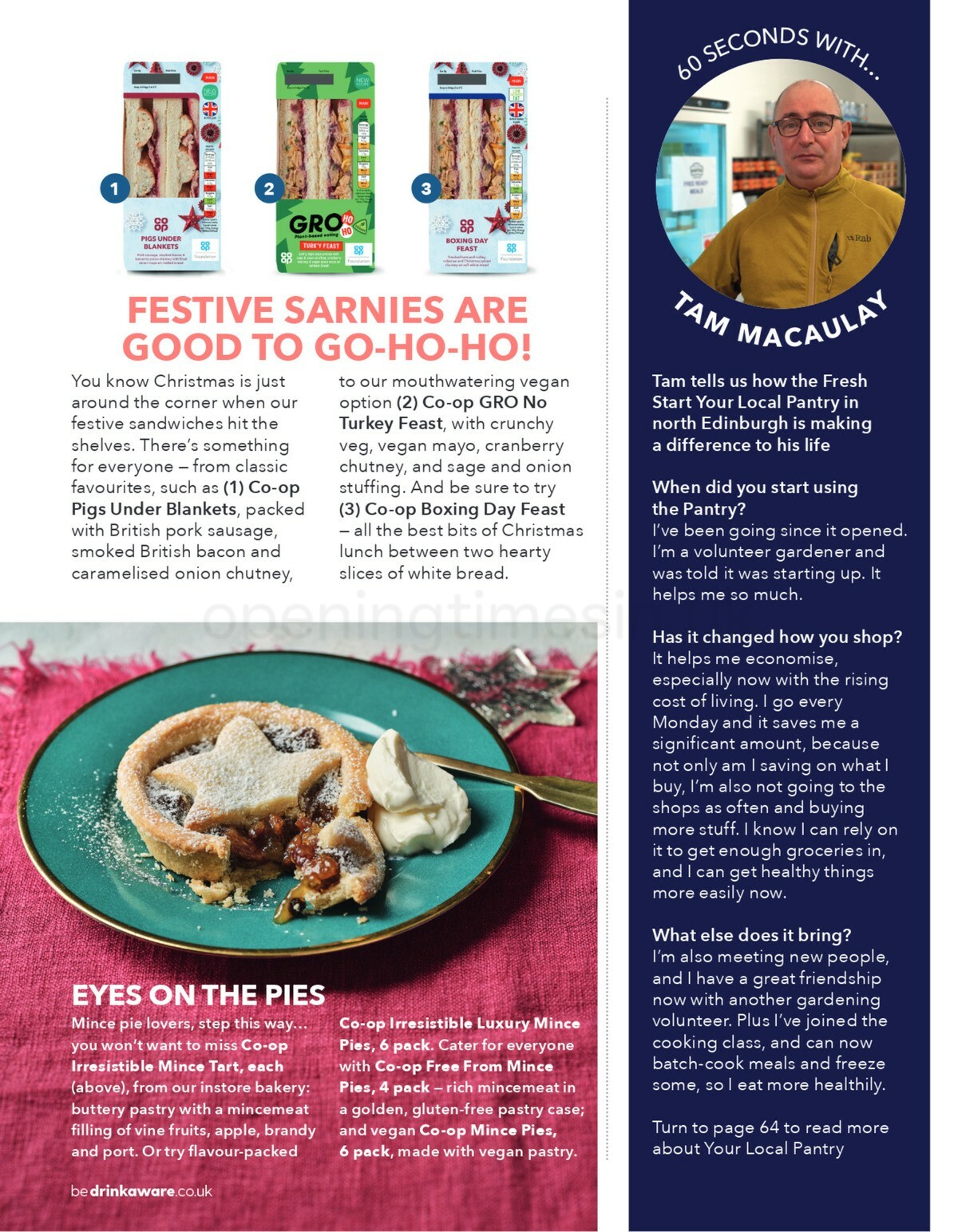 Co-op Food Magazine November/December Offers from 1 November