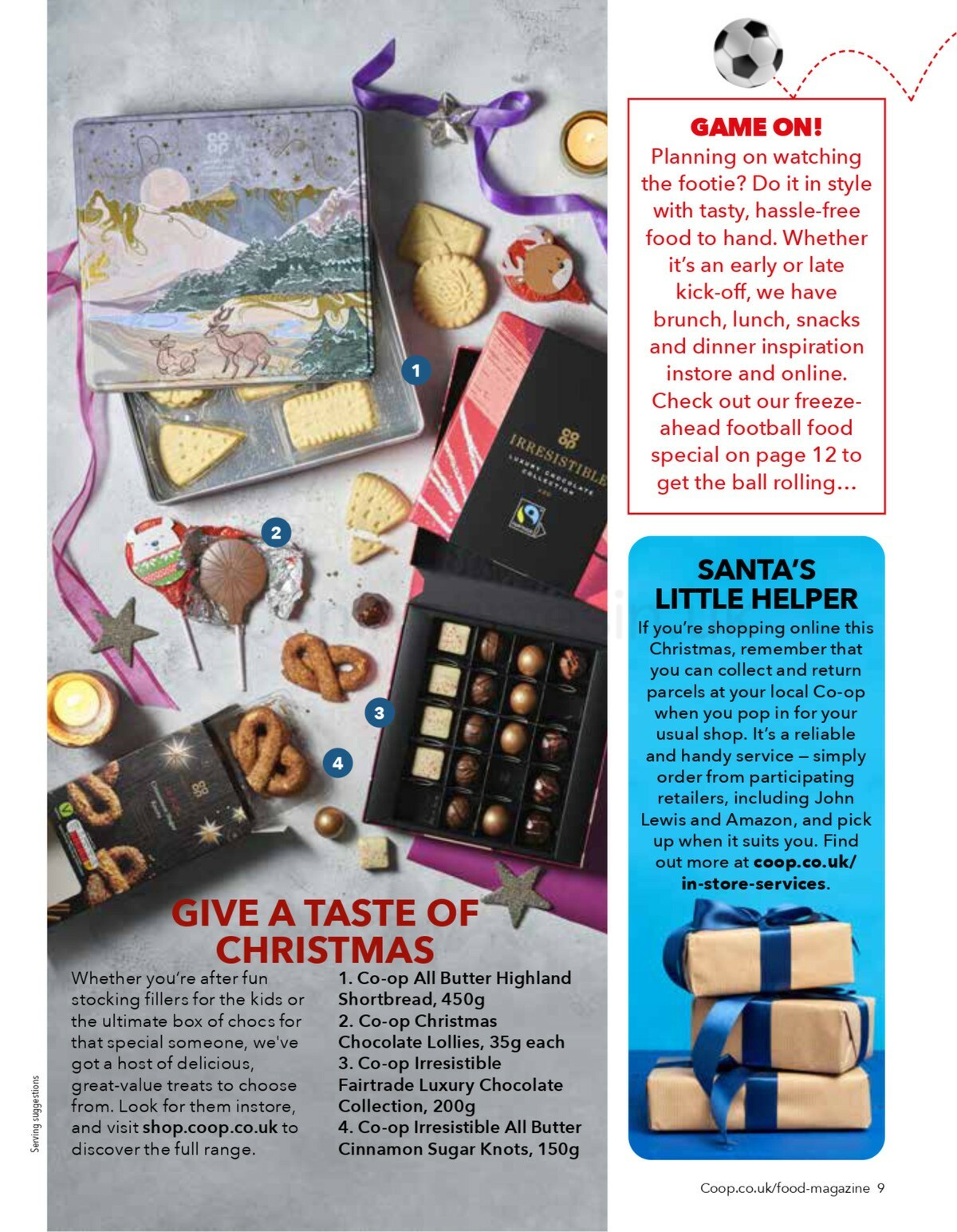 Co-op Food Magazine November/December Offers from 1 November