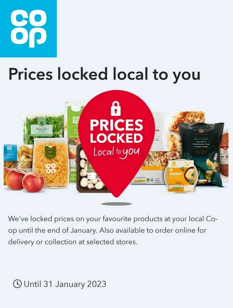 Co-op Food Offers from 10 January