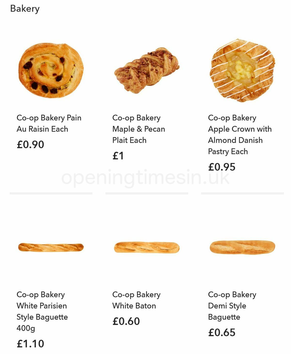 Co-op Food Offers from 10 January