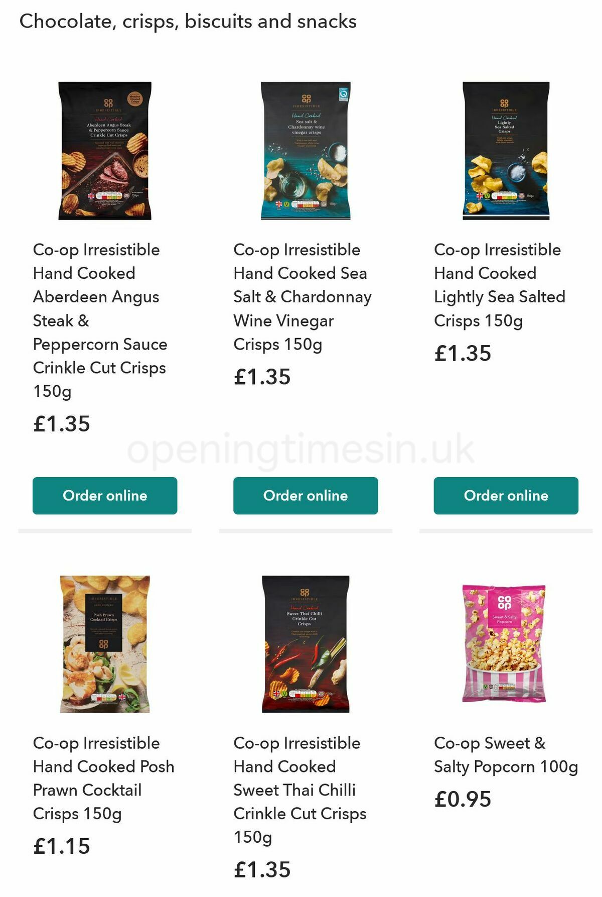Co-op Food Offers from 10 January