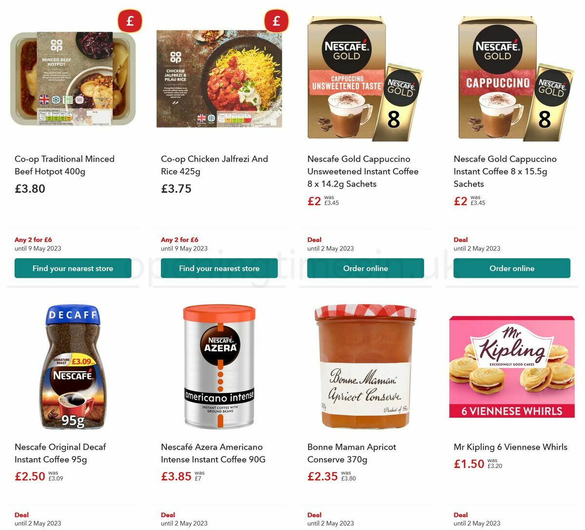 Co-op Food Offers from 19 April