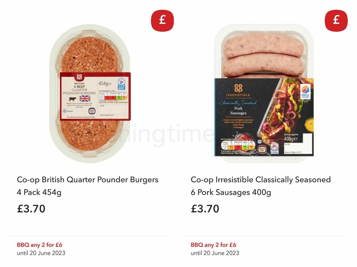 Co-op Food Offers from 31 May