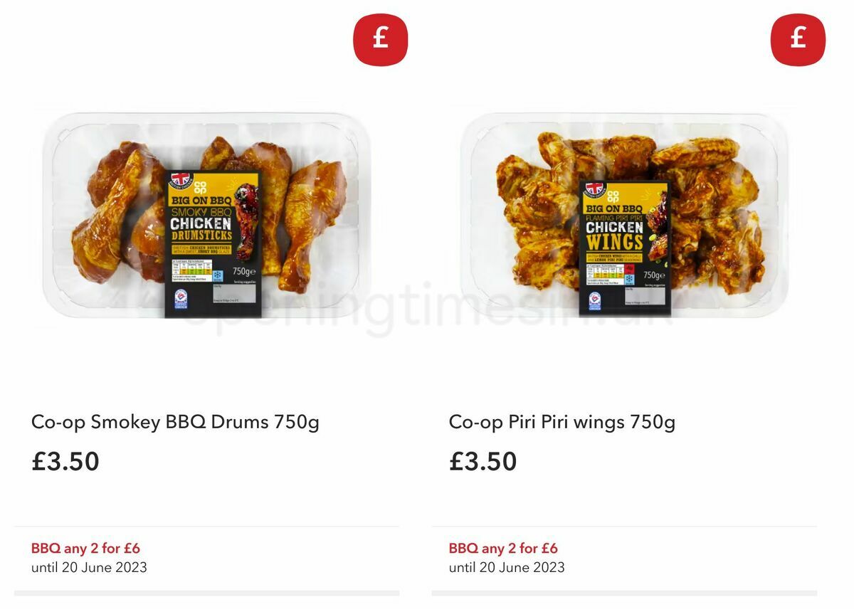Co-op Food Offers from 31 May