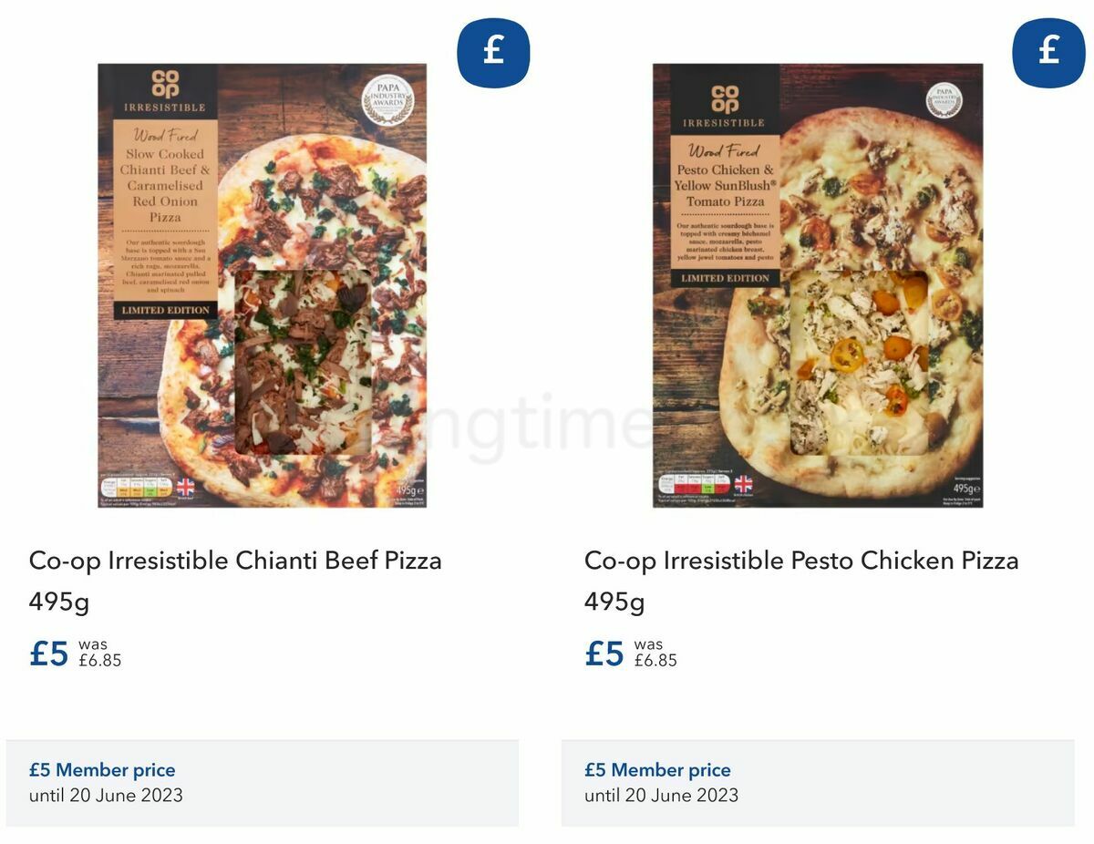Co-op Food Offers from 31 May